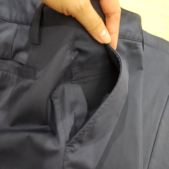 Rhone Men's‎ Commuter Classic Performance Chino Golf Pants Blue Size 35x33 EUC - Picture 10 of 12